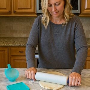 Tupperware Set of 3 Rolling Pin Sandwich Keeper Half Round Container